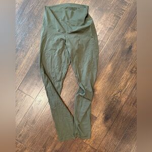 Aerie Real Me 7/8 length Olive Green High-Waisted Leggings